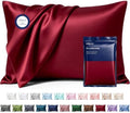 MR&HM Satin Pillowcase 2 Pack, Standard Size 20"x26" by MRHM