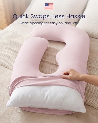 TotAha Soft Pregnancy Pillow Cover Compatible - Image 7