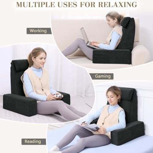 Reading Pillow for Sitting Up in Bed Backrest Pillow - Image 3