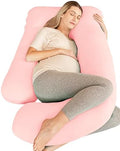 Cute Castle Cooling Cover Pregnancy Pillows, Soft U-Shape Maternity Pillow by Cute+Castle
