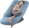 BATTOP Pregnancy Pillows for Sleeping- U Shaped Full Body Maternity Pillow by BATTOP