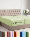 CGK Linens Extra Deep Split King Fitted Sheet Only by CGKUnlimited