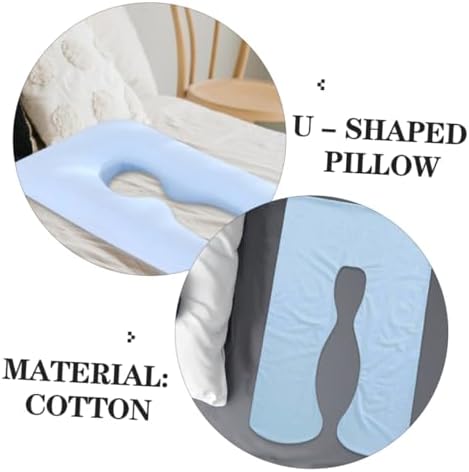 ibasenice Pregnancy Pillow Case U Shape Sleeping Pillow Cover - Image 3