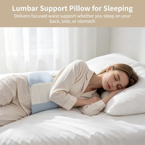 Lumbar Support Pillow for Sleeping, Waist Support Cushion - Image 3