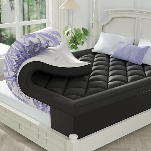 ChiXpace Dual Layer 4 Inch Memory Foam Mattress Topper Full by ChiXpace