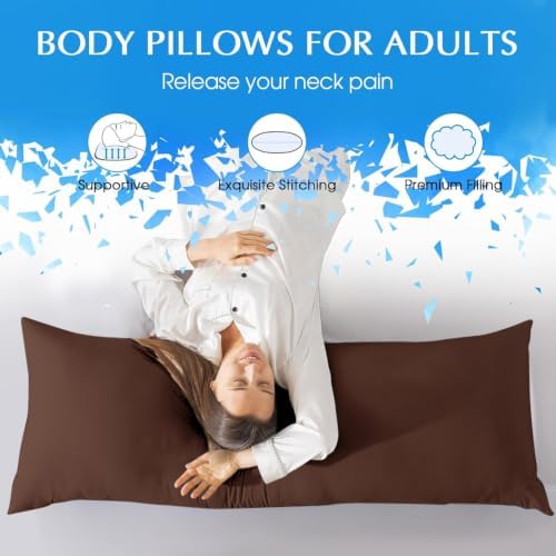 SHOUREN Large Body Pillow, Long Bed Pillow - Image 5