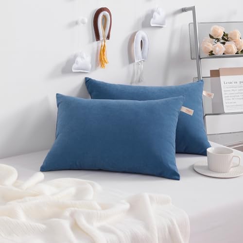 NTBAY Toddler Pillows, Denim Blue - Image 2