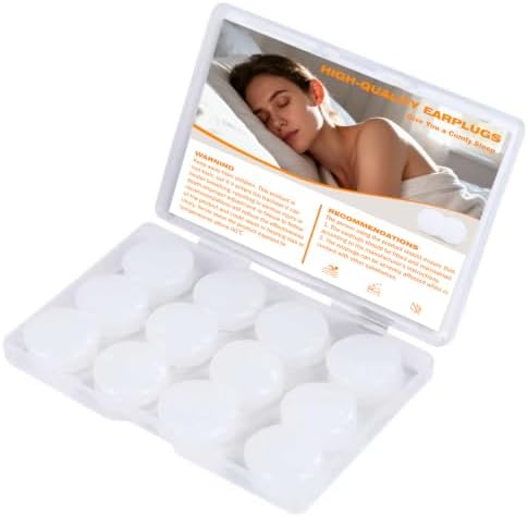 12 Pack Reusable Silicone Ear Plugs by Unknown