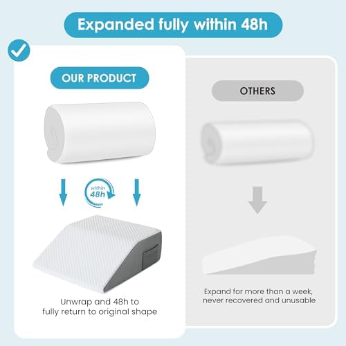 Cozymaker 8-inch Adjustable Leg Elevation Pillows - Image 5
