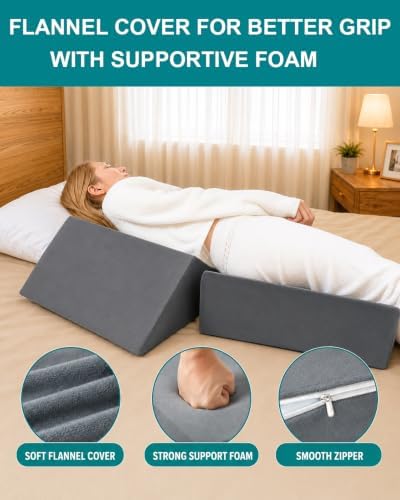3PCS Positioning Wedge Pillow Set, Bed Wedges & Body Positioner - Image 5