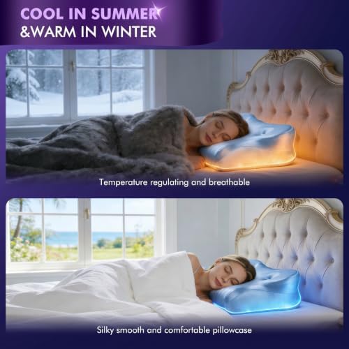 Dayme Orthopedic Memory Foam Pillows – Cooling Cervical Neck Pillow - Image 5