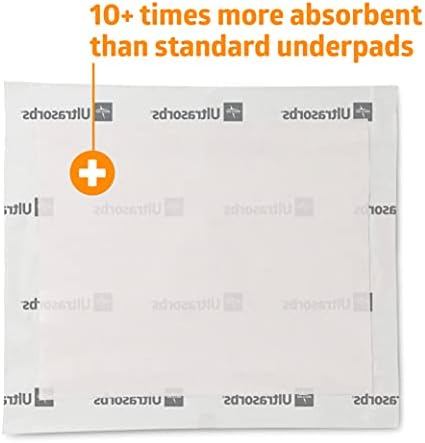 Medline Ultrasorbs Drypads, Super Absorbent Disposable Bed Pads, Large - Image 4