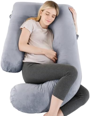 U Shaped Pregnancy Pillow for Sleeping, Maternity Pillow for pregnant women by Unknown