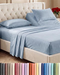 Flex Top Split Head King 4 Piece Sheet Set by CGKUnlimited