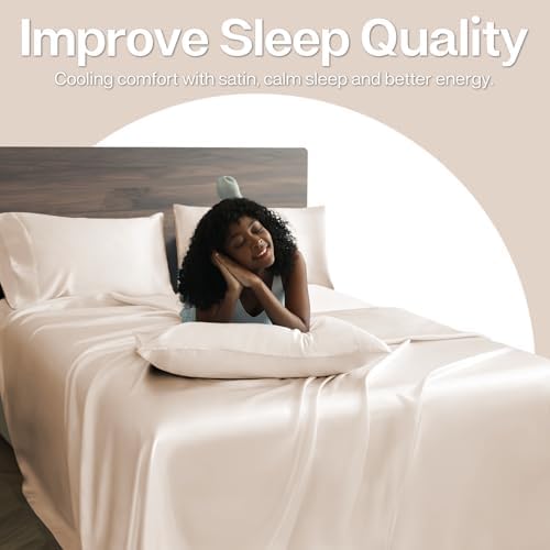 MR&HM Satin Pillowcase 2 Pack, King Size 20"x36" - Image 4
