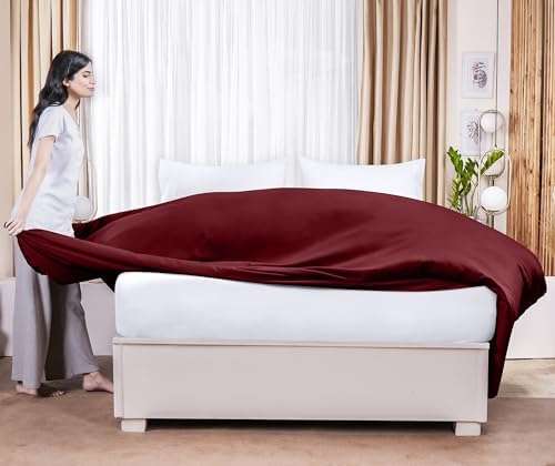 King Size Flat Sheet Only, Ultra Soft & Breathable Hotel Sheets - Image 6