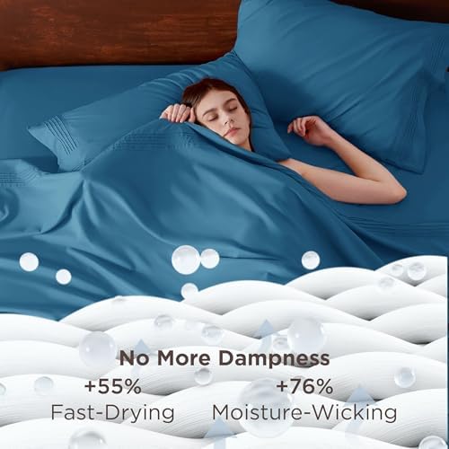 Bedsure Deep Pocket Twin Sheets Set - Image 3