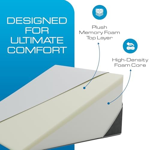 Kolbs Bed Wedge Pillow for Sleep Apnea, FSA Eligible Acid Reflux, and Back Pain - Image 3