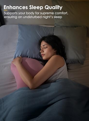 QUEEN ROSE Body Pillow for Side Sleepers, Cooling S Shaped Hug Pillow - Image 2