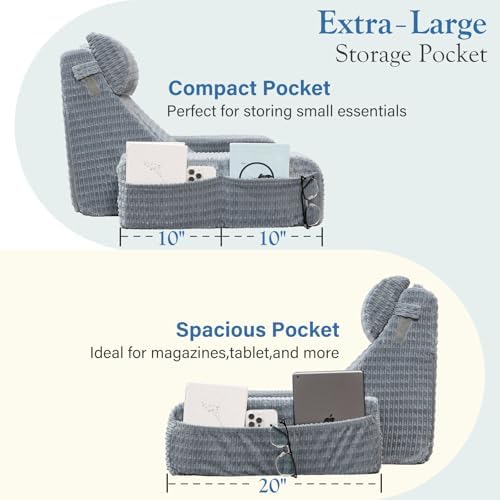 Reading Pillow for Bed Sitting Up - Image 4
