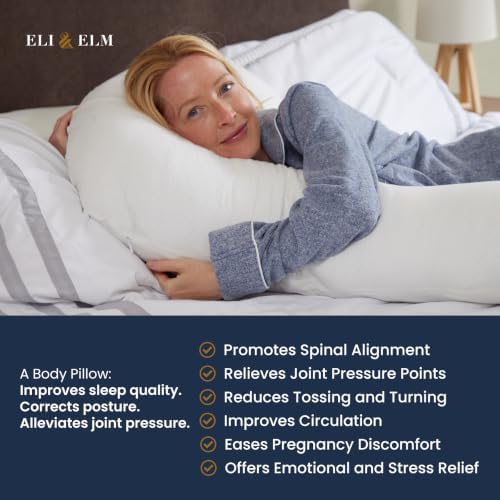 Eli & Elm Ultra Comfort Memory Foam Body Positioner Pillow, Unparalleled Comfort - Image 6