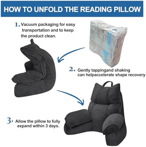 RRPAHWTV Reading Pillow for Bed - Image 6
