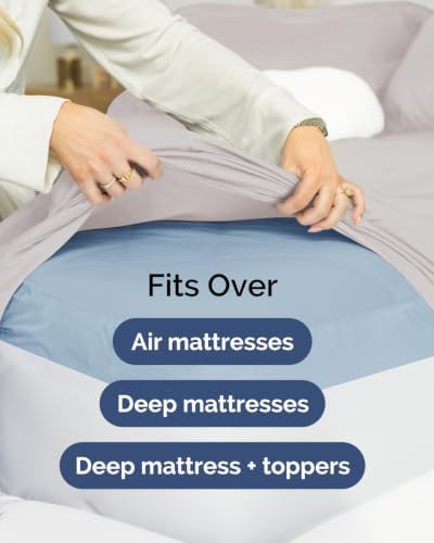 CGK Linens 2 Pack Extra Deep Queen Fitted Sheets - Image 7