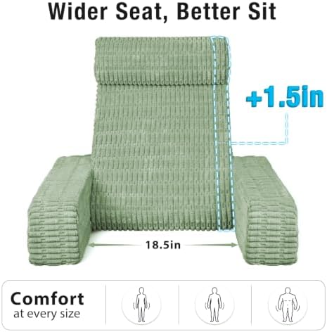 Reading Pillow for Bed Sitting Up - Image 4