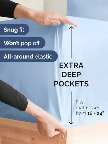 CGK Linens Extra Deep King Fitted Sheet - Image 2