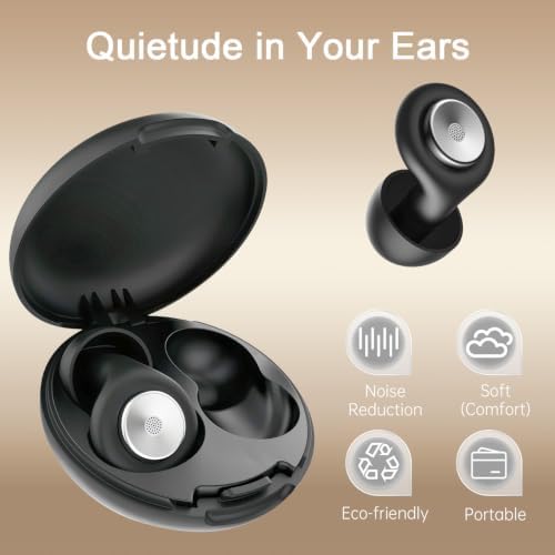 Ear Plugs for Sleeping Noise Cancelling 45dB, Soft Reusable Silicone Earplugs - Image 3