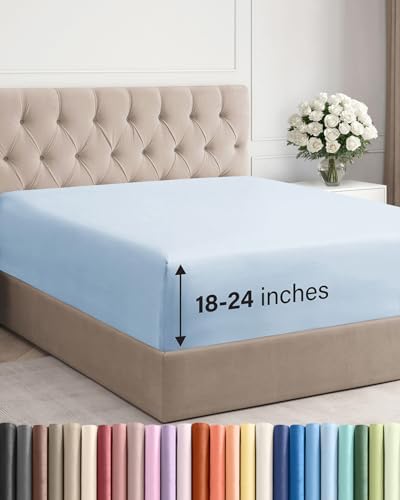 CGK Linens Extra Deep Cal King Fitted Sheet by CGKUnlimited