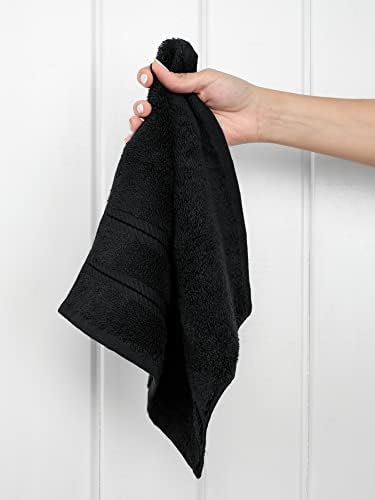 American Soft Linen 100% Cotton Luxury Turkish Towels, 4 PC Washcloth Set - Image 2