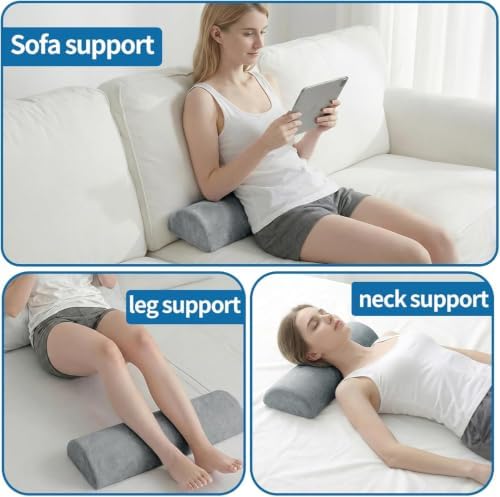 Sciatica Pain Relief Knee Back Sleeper Pillow Leg Wedge Pillows - Image 4