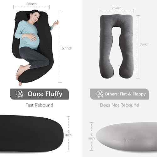 MOON PARK Pregnancy Pillows for Sleeping - Image 7