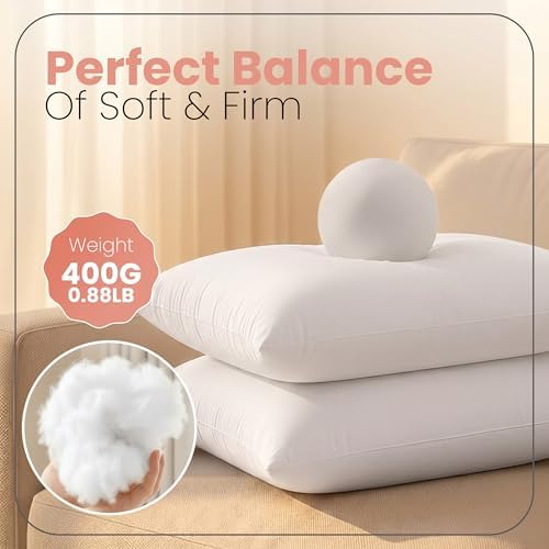 Utopia Bedding 12x20 Pillow Inserts, 2 Pack - Image 2