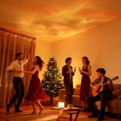 Ocean Projector Light, 16-Color Ambient Lighting Room Decor, Plastic Base - Image 7