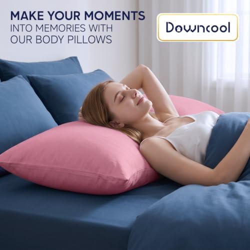 DOWNCOOL Large Body Pillow Insert- Breathable Full Body Pillow - Image 4