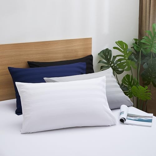 100% Cotton Zippered Pillow Protectors King Size - Image 6
