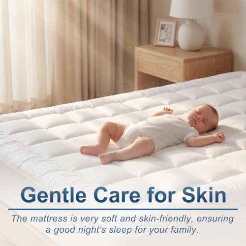 Twin Mattress Topper, Mattress Pad - Image 5