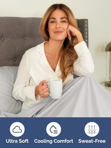 CGK Linens Deep Twin XL Fitted Sheet - Image 3