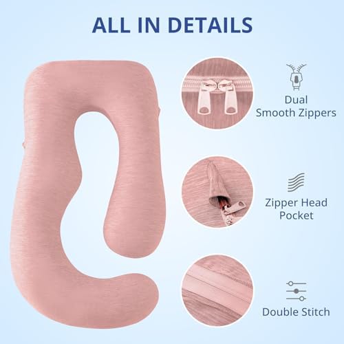 Sasttie Cooling Pregnancy Pillow Cover - Image 3