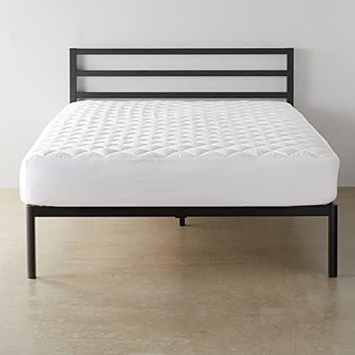 Amazon Basics Hypoallergenic Breathable Quilted Mattress Topper Pad, 18 Inches by AmazonBasics