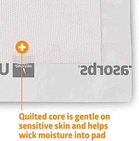 Medline Ultrasorbs Drypads, Super Absorbent Disposable Bed Pads, Large - Image 5