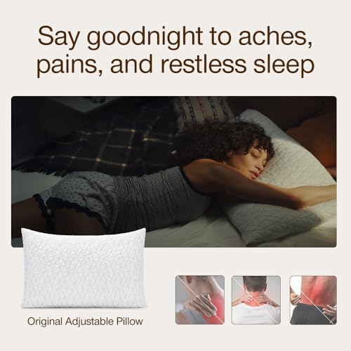 Coop Home Goods Original Adjustable Pillow, Queen Size Bed Pillow - Image 3