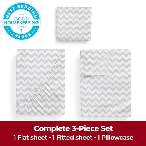 Mellanni Iconic 3-Piece, Ultra Soft Sheet Set - Image 2