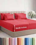 Extra Deep Split King Sheet Set by CGKUnlimited