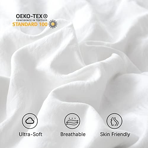 MILDLY King Pillowcases White - Image 2