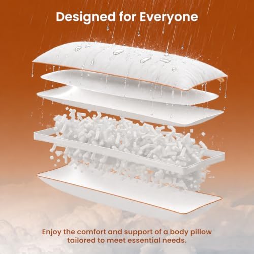 ZonLi Spill and Stain Repellent Body Pillow - Image 5