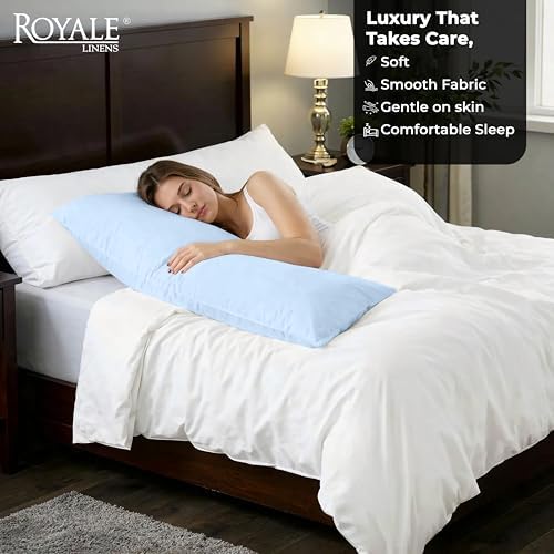 ROYALE LINENS 1800 Body Pillow Cover - Image 3