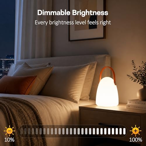 IP65 Waterproof Shower Lamp, 16 Colors Bathroom Lamp with Remote Control Dimmable, Rechargeable Mood Light for Inside Shower, Cordless Hanging Night Light for Outdoor, Bedroom, Camping, Restaurant - Image 6